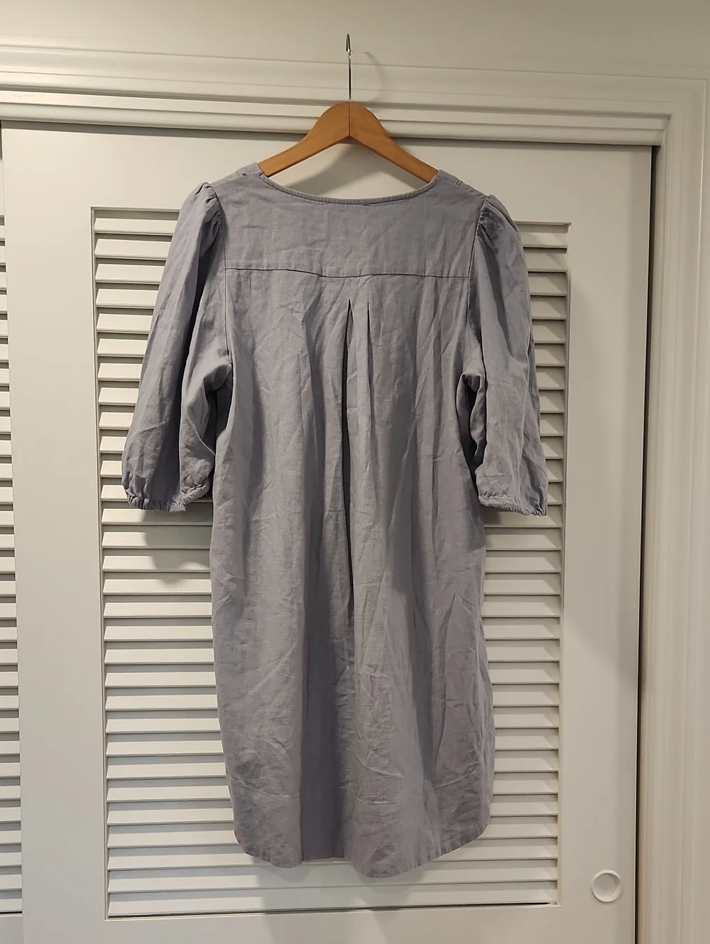 Cynthia Rowley Linen Blend Tunic Dress Coastal Romantic L - Picture 4 of 6